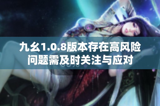 九幺1.0.8版本存在高风险问题需及时关注与应对