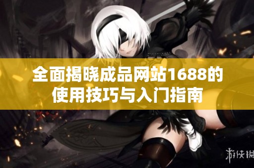 全面揭晓成品网站1688的使用技巧与入门指南