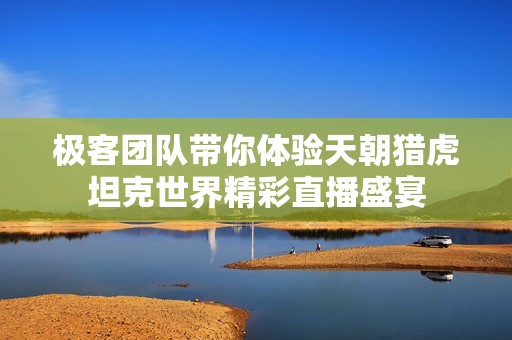 极客团队带你体验天朝猎虎坦克世界精彩直播盛宴