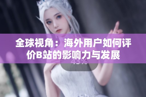 全球视角：海外用户如何评价B站的影响力与发展