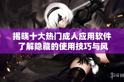揭晓十大热门成人应用软件 了解隐藏的使用技巧与风险