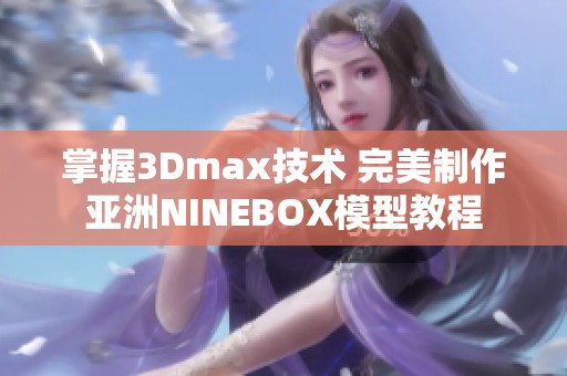 掌握3Dmax技术 完美制作亚洲NINEBOX模型教程