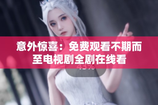 意外惊喜：免费观看不期而至电视剧全剧在线看