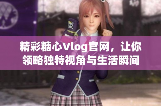 精彩糖心Vlog官网，让你领略独特视角与生活瞬间