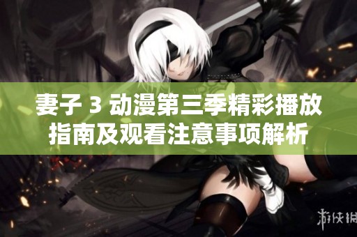妻子 3 动漫第三季精彩播放指南及观看注意事项解析