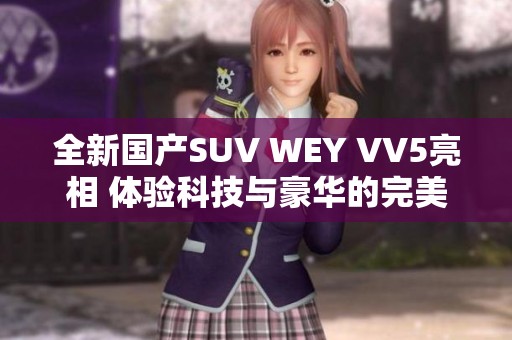 全新国产SUV WEY VV5亮相 体验科技与豪华的完美结合