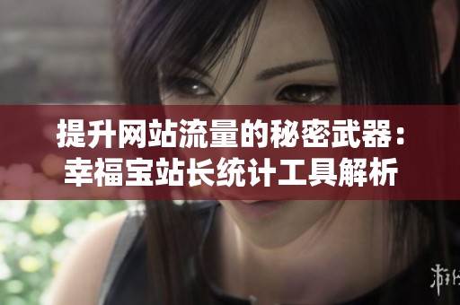 提升网站流量的秘密武器：幸福宝站长统计工具解析