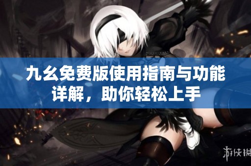 九幺免费版使用指南与功能详解，助你轻松上手