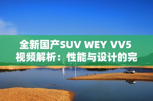 全新国产SUV WEY VV5 视频解析：性能与设计的完美结合