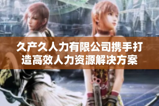 久产久人力有限公司携手打造高效人力资源解决方案
