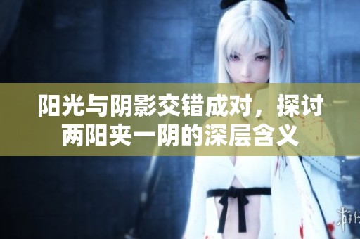 阳光与阴影交错成对，探讨两阳夹一阴的深层含义
