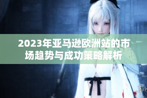 2023年亚马逊欧洲站的市场趋势与成功策略解析