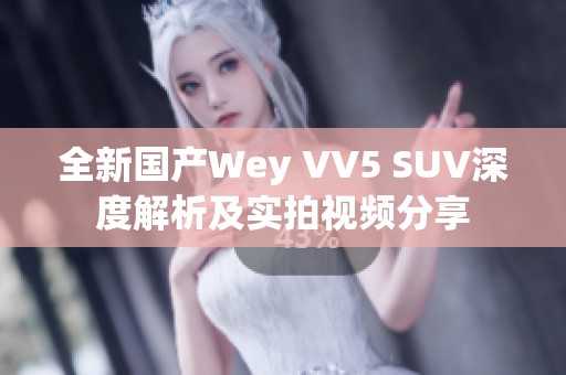 全新国产Wey VV5 SUV深度解析及实拍视频分享