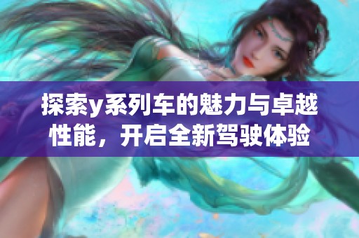 探索y系列车的魅力与卓越性能，开启全新驾驶体验