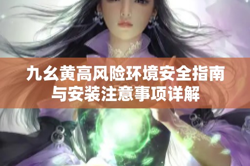 九幺黄高风险环境安全指南与安装注意事项详解