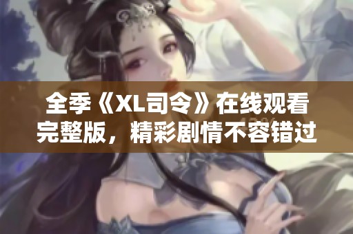 全季《XL司令》在线观看完整版，精彩剧情不容错过