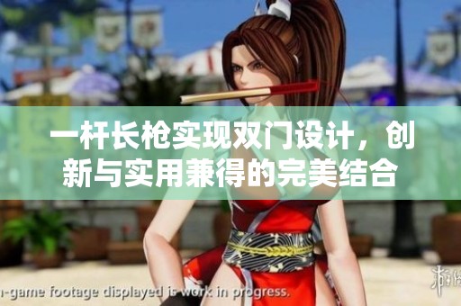 一杆长枪实现双门设计，创新与实用兼得的完美结合