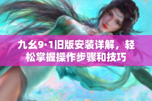 九幺9·1旧版安装详解，轻松掌握操作步骤和技巧