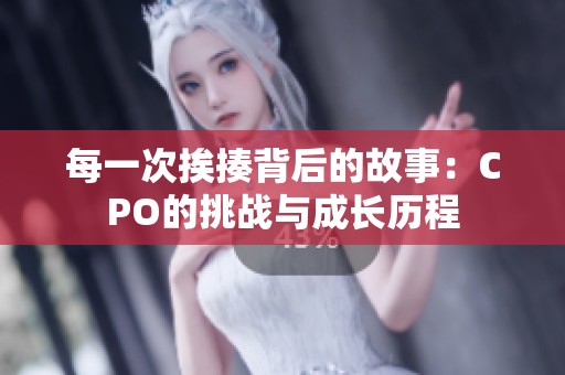 每一次挨揍背后的故事：CPO的挑战与成长历程