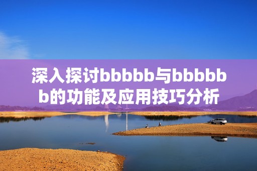 深入探讨bbbbb与bbbbbb的功能及应用技巧分析