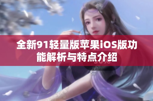 全新91轻量版苹果iOS版功能解析与特点介绍