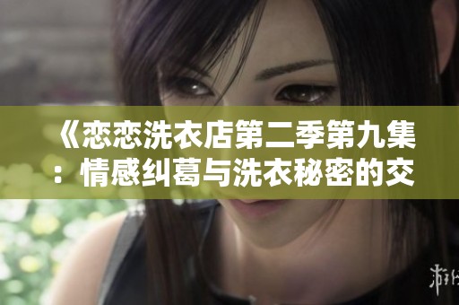 《恋恋洗衣店第二季第九集：情感纠葛与洗衣秘密的交织》