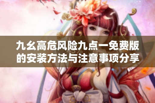 九幺高危风险九点一免费版的安装方法与注意事项分享