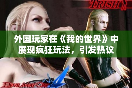 外国玩家在《我的世界》中展现疯狂玩法，引发热议