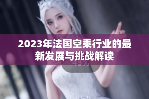 2023年法国空乘行业的最新发展与挑战解读