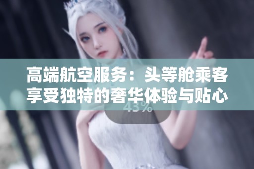 高端航空服务：头等舱乘客享受独特的奢华体验与贴心照顾