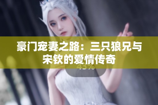 豪门宠妻之路：三只狼兄与宋钦的爱情传奇