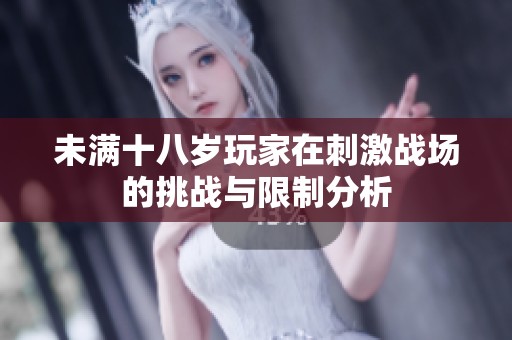 未满十八岁玩家在刺激战场的挑战与限制分析