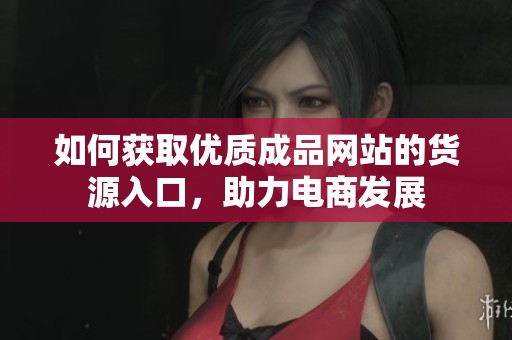 如何获取优质成品网站的货源入口，助力电商发展