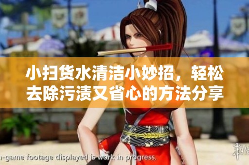 小扫货水清洁小妙招，轻松去除污渍又省心的方法分享