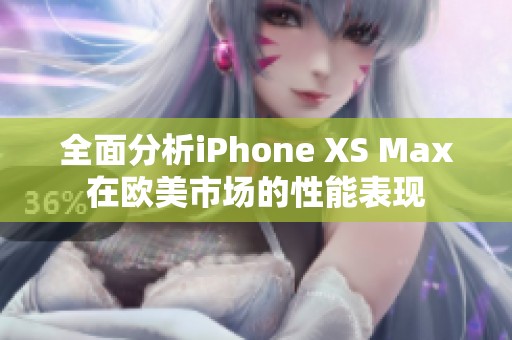 全面分析iPhone XS Max在欧美市场的性能表现