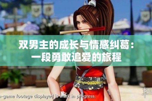 双男主的成长与情感纠葛：一段勇敢追爱的旅程