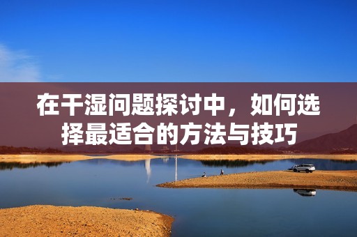 在干湿问题探讨中，如何选择最适合的方法与技巧