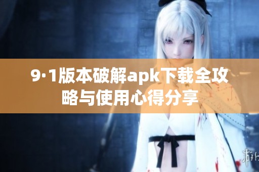 9·1版本破解apk下载全攻略与使用心得分享