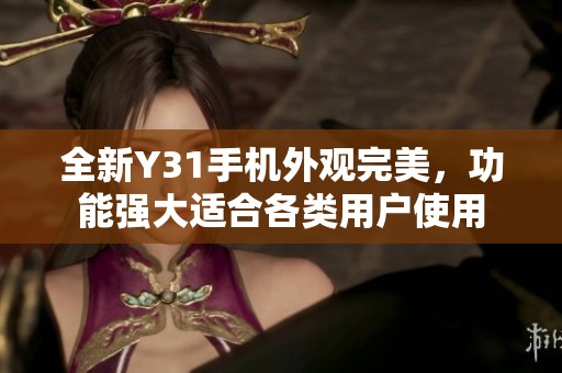 全新Y31手机外观完美，功能强大适合各类用户使用