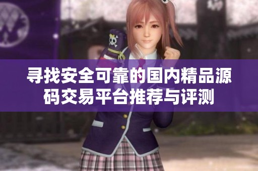寻找安全可靠的国内精品源码交易平台推荐与评测