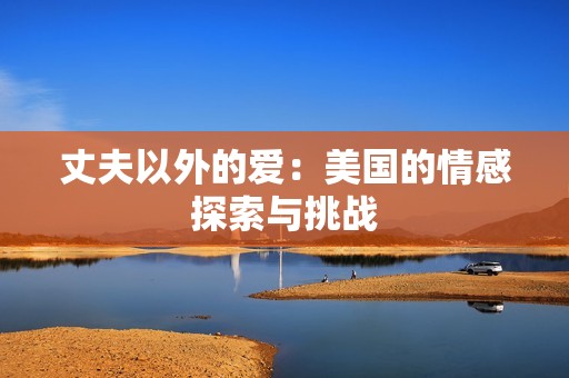 丈夫以外的爱：美国的情感探索与挑战