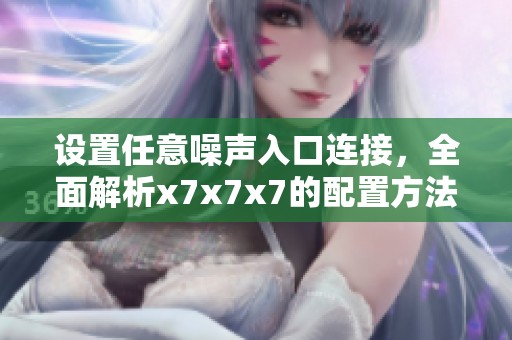设置任意噪声入口连接，全面解析x7x7x7的配置方法