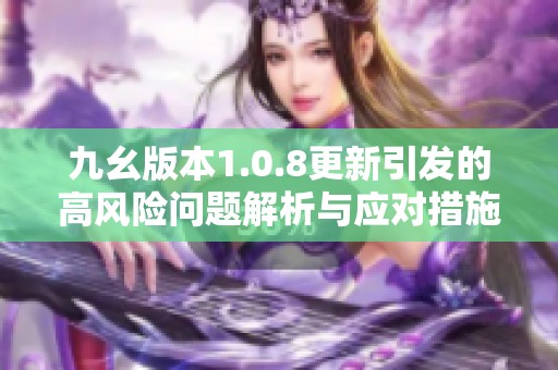 九幺版本1.0.8更新引发的高风险问题解析与应对措施