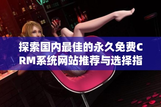 探索国内最佳的永久免费CRM系统网站推荐与选择指南