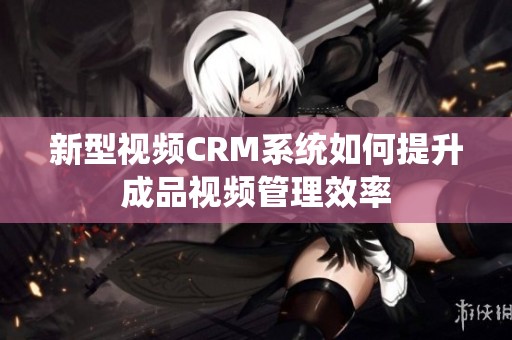 新型视频CRM系统如何提升成品视频管理效率