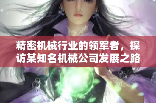 精密机械行业的领军者，探访某知名机械公司发展之路
