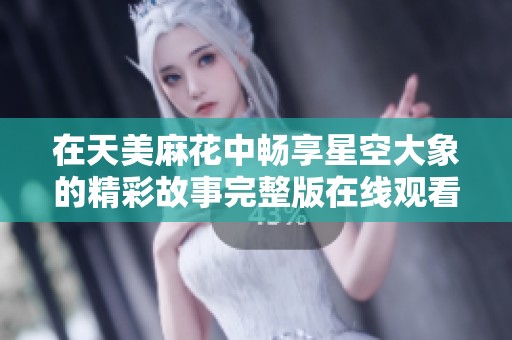 在天美麻花中畅享星空大象的精彩故事完整版在线观看