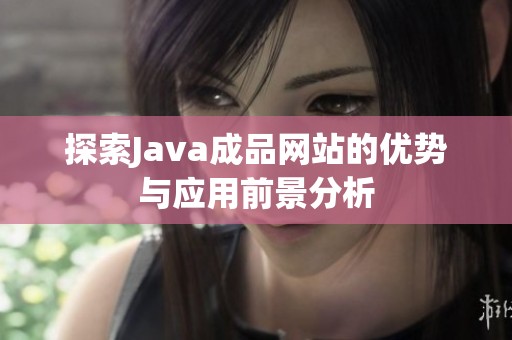 探索Java成品网站的优势与应用前景分析
