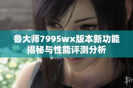 鲁大师7995wx版本新功能揭秘与性能评测分析