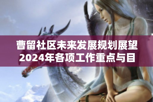 曹留社区未来发展规划展望2024年各项工作重点与目标解析